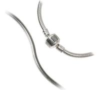 Carlo Biagi 17cm Clip Logo Bead Bracelet argent avec extra clip BRCS17