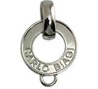 Carlo Biagi Charm Carrier brillant Logo 925 argent D2CAS01