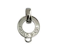 Carlo Biagi Charm Carrier Brillant Logo Argent 925 Cas01