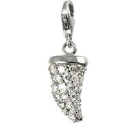 Carlo Biagi Charm pendentif corne blanche 925 argent D2CSCZS03C