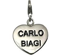 Carlo Biagi Charm pendentif cœur 925 argent D2CSSS03