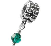 Carlo Biagi Dangle Bead Smaragd European Beads BDBB05