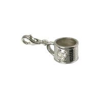 Carlo Biagi Pendentif Breloque Coupe Coeur Argent 925 Cscz15c