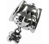 Carlo Biagi perle dangle chien argent European Beads BDDS05