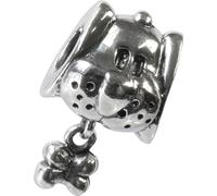 Carlo Biagi perle dangle chien argent European Beads D2BDDS05