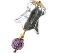Carlo Biagi perle dangle fleur European Beads BDDS06PRTT