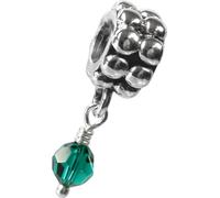 Carlo Biagi perle triangle émeraude European Beads D2BDBB05