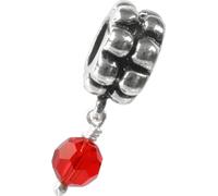 Carlo Biagi perle triangle rubis argent perles européennes D2BDBB07