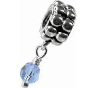 Carlo Biagi perle triangle topaze argent European Beads BDBB12
