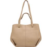 Carlo Colucci - Sac porté épaule structuré - Femme - Sacs - Beige - Taille: ONE Size