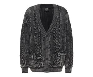 Carlo Colucci - Carat 2.0 Cardigan - Homme - Pulls - Noir - Taille: S