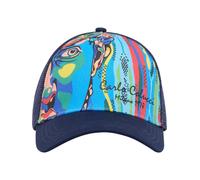 Carlo Colucci Casquette 'De Zen' nude / bleu marine / azur / vert / rose, Taille 55-60