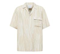 Carlo Colucci - Chemise avec imprimé tricot - Homme - Chemises - Beige - Taille: 2XL
