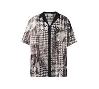 Carlo Colucci - Chemise Pied-de-poule - Homme - Chemises - Gris - Taille: M