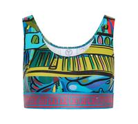 Carlo Colucci Haut ' De Zini ' bleu / mélange de couleurs, Taille XL