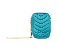 Carlo Colucci - Mini Sac matelassé - Femme - Sacs - Bleu - Taille: ONE Size