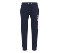 Carlo Colucci Pantalon 'D'Ambra' bleu marine / rouge / blanc, Taille 34