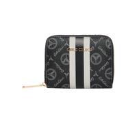 Carlo Colucci - Petit portefeuille à rayure contrastée - Femme - Accessoires - Noir - Taille: ONE Size