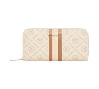 Carlo Colucci - Portefeuille à rayures contrastées - Femme - Accessoires - Beige - Taille: ONE Size