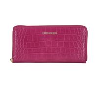 Carlo Colucci - Portefeuille avec logo imprimé - Femme - Accessoires - Rose - Taille: ONE Size