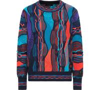 Carlo Colucci Pull-over ' Conteduc ' mélange de couleurs, Taille M