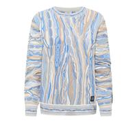 Carlo Colucci - Pull en Tricot Jacquard - Homme - Pulls - Multicolore - Taille: L