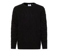 Carlo Colucci - Pull en Tricot Uni - Homme - Pulls - Noir - Taille: L