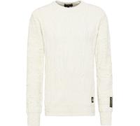 Carlo Colucci Pull-over blanc, Taille XXL