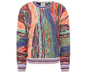 Carlo Colucci Pull-over ' Di Palo ' mélange de couleurs, Taille S