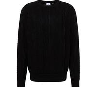 Carlo Colucci Pull-over 'Dima' gris foncé / noir, Taille S