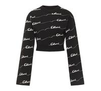 Carlo Colucci - Pull Court Cropped - Femme - Pulls - Noir - Taille: 46 FR