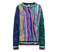 Carlo Colucci - Pull Tricoté Oversize Confortable - Femme - Pulls - Multicolore - Taille: 40 FR