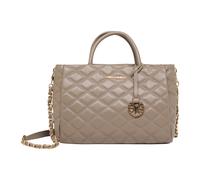 Carlo Colucci - Quilted Handbag - Femme - Sacs - Beige - Taille: ONE Size