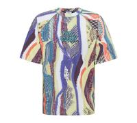 Carlo Colucci - Raglan T-Shirt - Homme - Tops - Multicolore - Taille: L