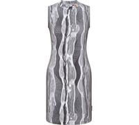 Carlo Colucci Robe d’été 'Deola' gris / noir / blanc, Taille 38