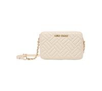 Carlo Colucci - Sac bandoulière matelassé - Femme - Sacs - Beige - Taille: ONE Size