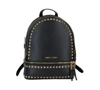 Carlo Colucci - Sac à dos de ville avec clous pyramidaux - unisex - Sacs - Noir - Taille: ONE Size