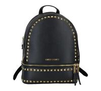 Carlo Colucci - Sac à dos de ville avec clous pyramidaux - unisex - Sacs - Noir - Taille: ONE Size