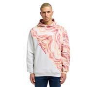 Carlo Colucci - Sweat à capuche en maille artificielle - Homme - Sweatshirts et sweats à capuche - Multicolore - Taille: S