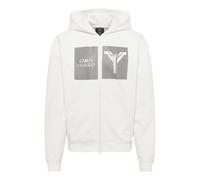 Carlo Colucci - Sweat zippé oversize - Homme - Sweatshirts et sweats à capuche - Blanc - Taille: M