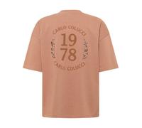 Carlo Colucci T-Shirt 'Farris' marron, Taille S