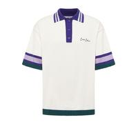 Carlo Colucci T-Shirt 'Faulhaber' lavande / violet foncé / blanc, Taille XXL