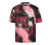 Carlo Colucci - T-shirt Oversize en Tricot Dynamique - Homme - Tops - Multicolore - Taille: M