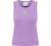 Carlo Colucci Tops en tricot or / violet, Taille XL