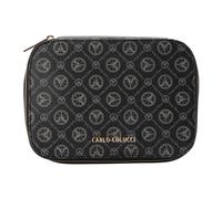 Carlo Colucci - Trousse de Maquillage Classique Cracogna - Homme - Sacs - Noir - Taille: ONE Size