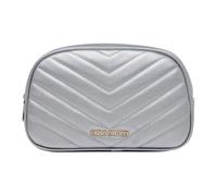Carlo Colucci - Trousse de Maquillage Matelassée Doga - Femme - Sacs - Gris - Taille: ONE Size