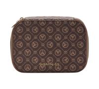 Carlo Colucci - Trousse de Toilette Classique Cracogna - Homme - Sacs - Brun - Taille: ONE Size