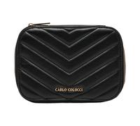 Carlo Colucci - Trousse matelassée - Femme - Sacs - Noir - Taille: ONE Size