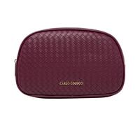 Carlo Colucci - Trousse tressée - Femme - Sacs - Rouge - Taille: ONE Size