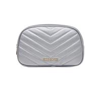 Carlo Colucci - Trousse de Maquillage Matelassée Doga - Femme - Sacs - Gris - Taille: ONE Size
